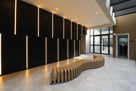 Studio à venda com 28m², 1 quarto e sem vagaHall social
