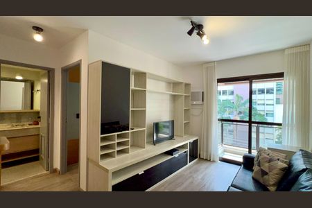 Apartamento para alugar com 50m², 1 quarto e 1 vaga Apartamento para alugar com 50m², 1 quarto e 1 vagaSala