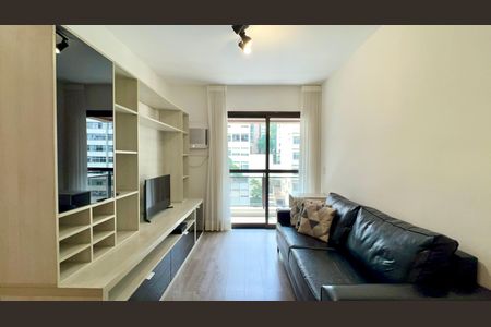Sala de apartamento para alugar com 1 quarto, 50m² em Jardim Paulista, São Paulo