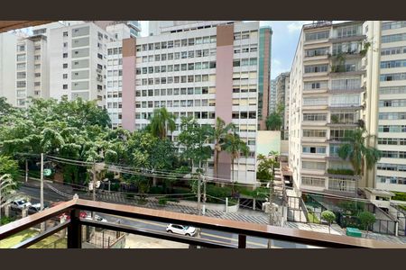 Varanda de apartamento para alugar com 1 quarto, 50m² em Jardim Paulista, São Paulo