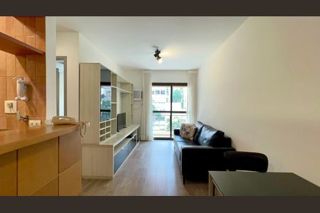 Sala de apartamento para alugar com 1 quarto, 50m² em Jardim Paulista, São Paulo