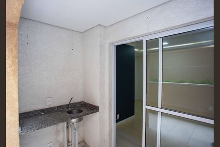 Varanda gourmet de apartamento para alugar com 2 quartos, 56m² em Centro, Diadema