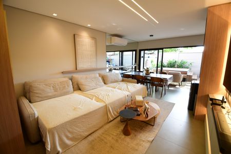 Sala de casa de condomínio à venda com 3 quartos, 145m² em Bosque das Palmeiras, Campinas