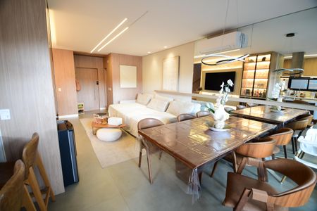 Sala de casa de condomínio à venda com 3 quartos, 145m² em Bosque das Palmeiras, Campinas