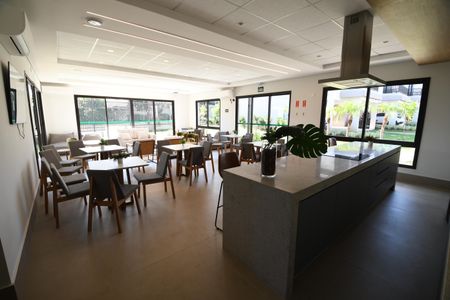 Casa de condomínio à venda com 145m², 3 quartos e 2 vagasÁrea comum - Salão de festas