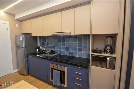 Studio para alugar com 32m², 1 quarto e sem vaga Studio para alugar com 32m², 1 quarto e sem vagaCozinha