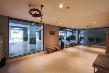 Studio para alugar com 32m², 1 quarto e sem vaga Studio para alugar com 32m², 1 quarto e sem vagaHall