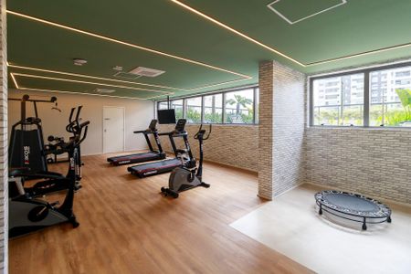 Studio para alugar com 24m², 0 quarto e sem vaga Studio para alugar com 24m², 0 quarto e sem vagaAcademia