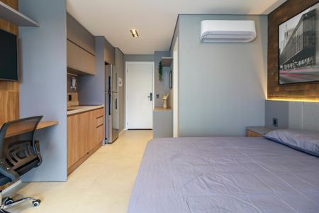 Studio de kitnet/studio para alugar com 0 quarto, 24m² em Santo Amaro, São Paulo