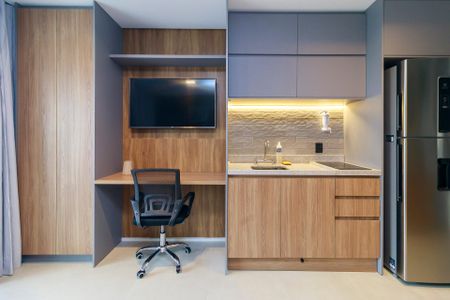 Studio para alugar com 24m², 0 quarto e sem vaga Studio para alugar com 24m², 0 quarto e sem vagaStudio