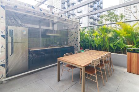 Studio para alugar com 24m², 0 quarto e sem vaga Studio para alugar com 24m², 0 quarto e sem vagaChurrasqueira