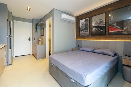 Studio de kitnet/studio para alugar com 0 quarto, 24m² em Santo Amaro, São Paulo