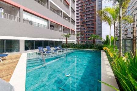 Studio para alugar com 24m², 0 quarto e sem vaga Studio para alugar com 24m², 0 quarto e sem vagaPiscina