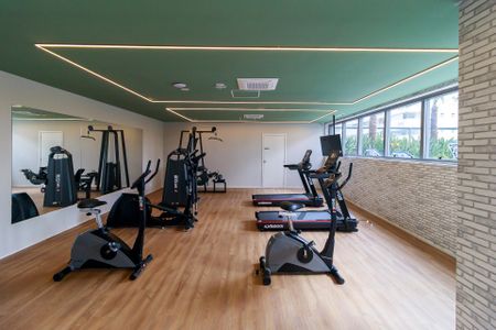 Studio para alugar com 24m², 0 quarto e sem vaga Studio para alugar com 24m², 0 quarto e sem vagaAcademia