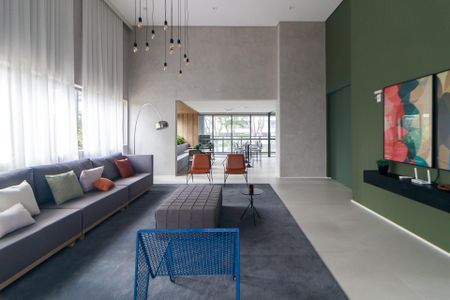 Studio para alugar com 24m², 0 quarto e sem vaga Studio para alugar com 24m², 0 quarto e sem vagaSalão de Festas