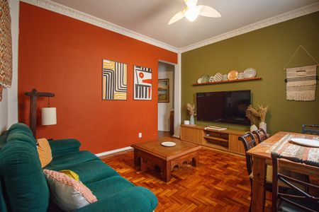 Sala de apartamento para alugar com 4 quartos, 110m² em Tijuca, Rio de Janeiro