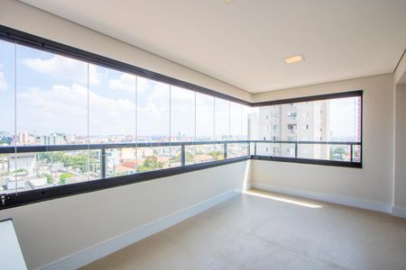Apartamento à venda com 160m², 3 quartos e 3 vagas Apartamento à venda com 160m², 3 quartos e 3 vagasVaranda da sala