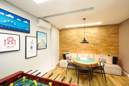 Apartamento à venda com 35m², 2 quartos e sem vagaSalão de jogos