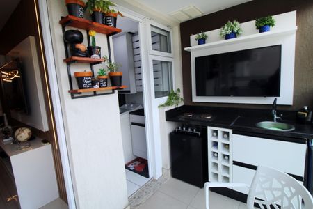 Apartamento à venda com 57m², 2 quartos e 1 vagaVaranda e Área Gourmet
