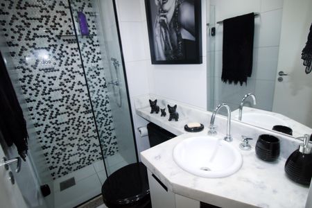 Apartamento à venda com 57m², 2 quartos e 1 vagaBanheiro Social