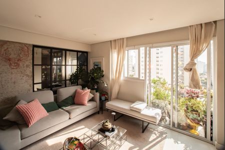 Sala de apartamento à venda com 2 quartos, 64m² em Vila Clementino, São Paulo