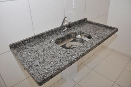 Apartamento para alugar com 38m², 2 quartos e sem vagaDetalhe - Cozinha Americana
