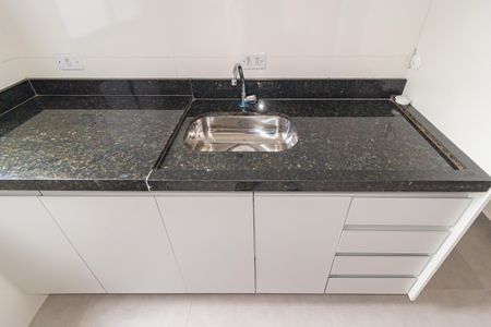 Studio para alugar com 27m², 1 quarto e sem vagaDetalhe - Cozinha