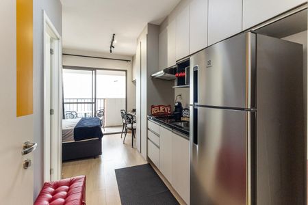 Studio para alugar com 25m², 1 quarto e sem vaga Studio para alugar com 25m², 1 quarto e sem vagaCozinha
