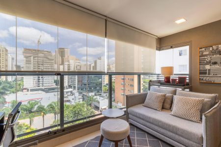 Studio para alugar com 29m², 1 quarto e 1 vaga Studio para alugar com 29m², 1 quarto e 1 vagaVaranda