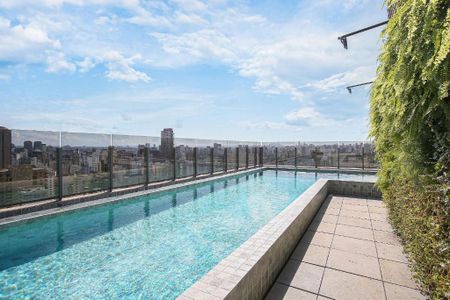 Studio para alugar com 29m², 1 quarto e 1 vaga Studio para alugar com 29m², 1 quarto e 1 vagaÁrea comum - Piscina