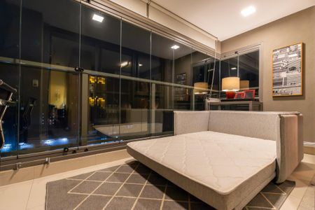 Studio para alugar com 29m², 1 quarto e 1 vaga Studio para alugar com 29m², 1 quarto e 1 vagaVaranda