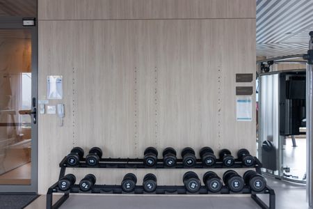 Studio para alugar com 29m², 1 quarto e 1 vaga Studio para alugar com 29m², 1 quarto e 1 vagaÁrea comum - Academia