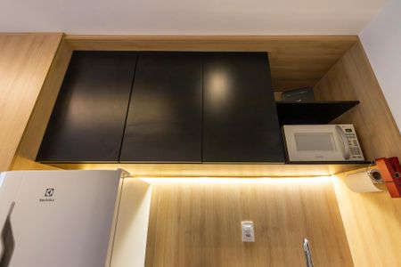 Studio para alugar com 29m², 1 quarto e 1 vaga Studio para alugar com 29m², 1 quarto e 1 vagaCozinha