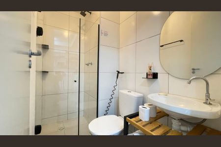 Studio para alugar com 33m², 1 quarto e sem vaga Studio para alugar com 33m², 1 quarto e sem vagaBanheiro