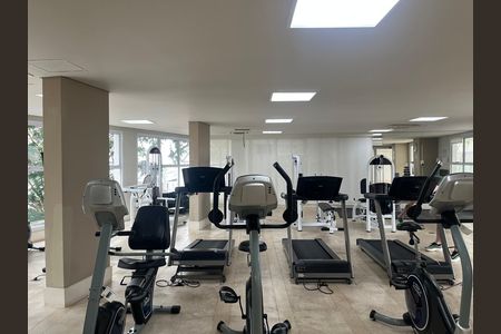 Apartamento para alugar com 42m², 1 quarto e 1 vaga Apartamento para alugar com 42m², 1 quarto e 1 vagaÁrea comum - Academia