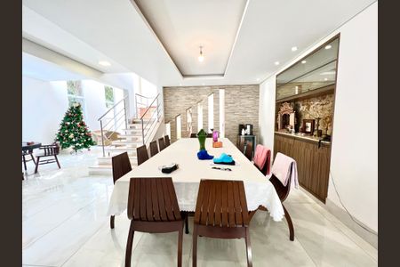 Sala de Jantar de casa à venda com 6 quartos, 600m² em São Luiz, Belo Horizonte