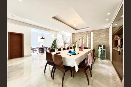 Sala de Jantar de casa à venda com 6 quartos, 600m² em São Luiz, Belo Horizonte