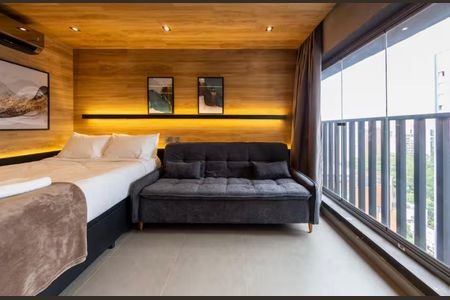 Apartamento à venda com 27m², 1 quarto e sem vagaSala/Quarto