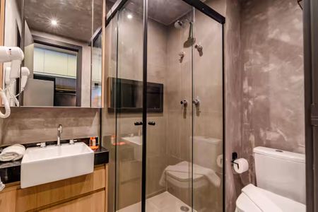 Studio para alugar com 31m², 1 quarto e sem vagaBanheiro