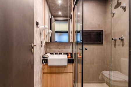 Studio para alugar com 31m², 1 quarto e sem vagaBanheiro