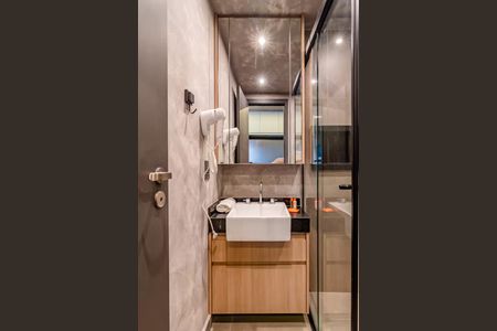 Studio para alugar com 31m², 1 quarto e sem vagaBanheiro