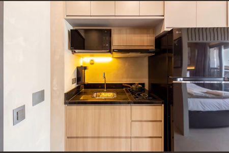 Studio para alugar com 27m², 1 quarto e sem vagaCozinha