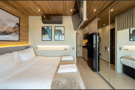 Studio para alugar com 27m², 1 quarto e sem vagaSala/Quarto
