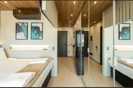 Studio para alugar com 27m², 1 quarto e sem vagaSala/Quarto