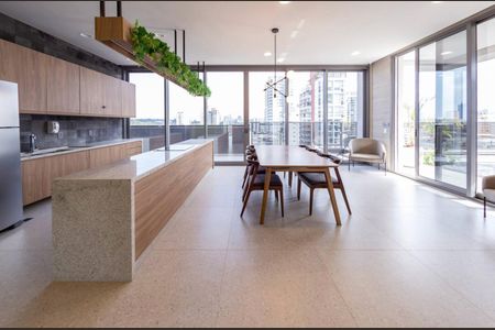 Studio para alugar com 27m², 1 quarto e sem vagaÁrea comum - Salão de festas
