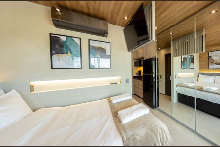 Studio para alugar com 27m², 1 quarto e sem vagaSala/Quarto