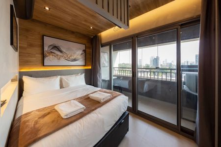 Studio para alugar com 27m², 1 quarto e sem vagaSala/Quarto