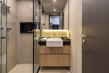 Studio para alugar com 27m², 1 quarto e sem vagaBanheiro