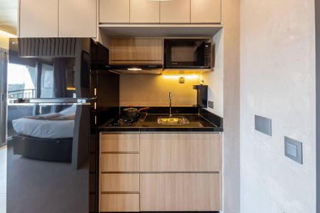 Studio para alugar com 27m², 1 quarto e sem vagaCozinha