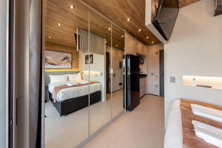 Studio para alugar com 27m², 1 quarto e sem vagaSala/Quarto